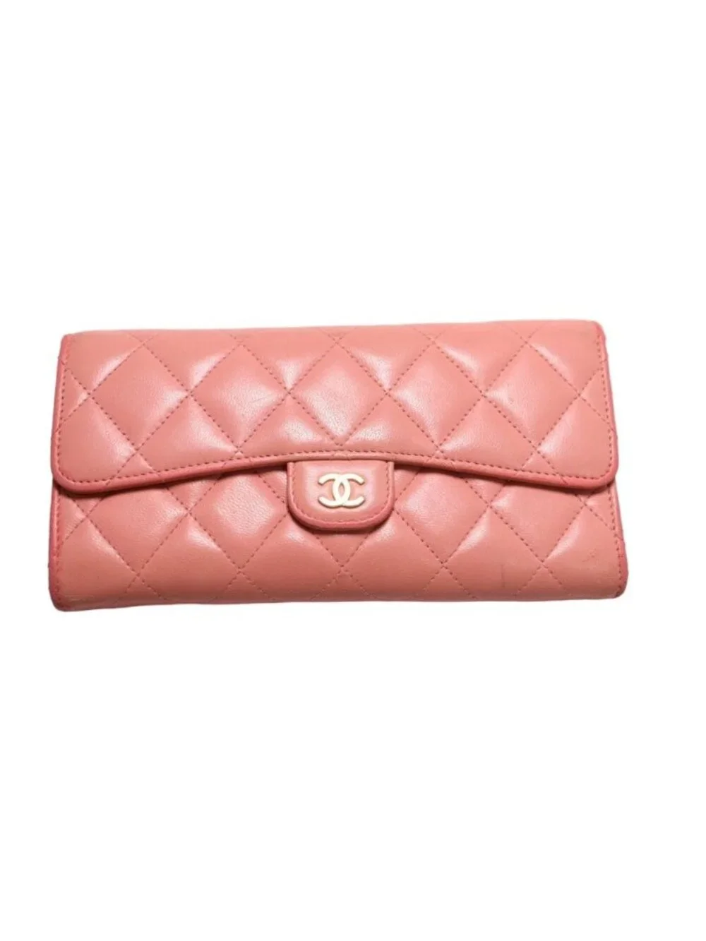 Chanel 24 Quilted Lambskin Wallet